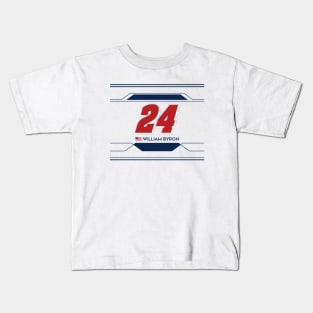 William Byron #24 2023 NASCAR Design Kids T-Shirt